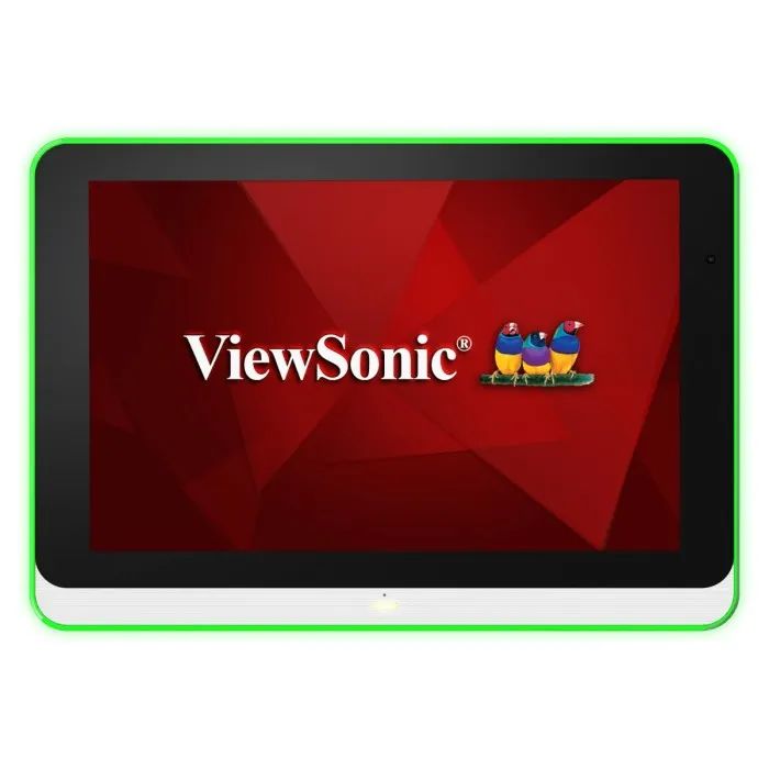 ViewSonic EP1052T-A  10.1" ePoster Panel, POE+, NFC, RFID, Wi-Fi, Camera, Mic, GPIO, White