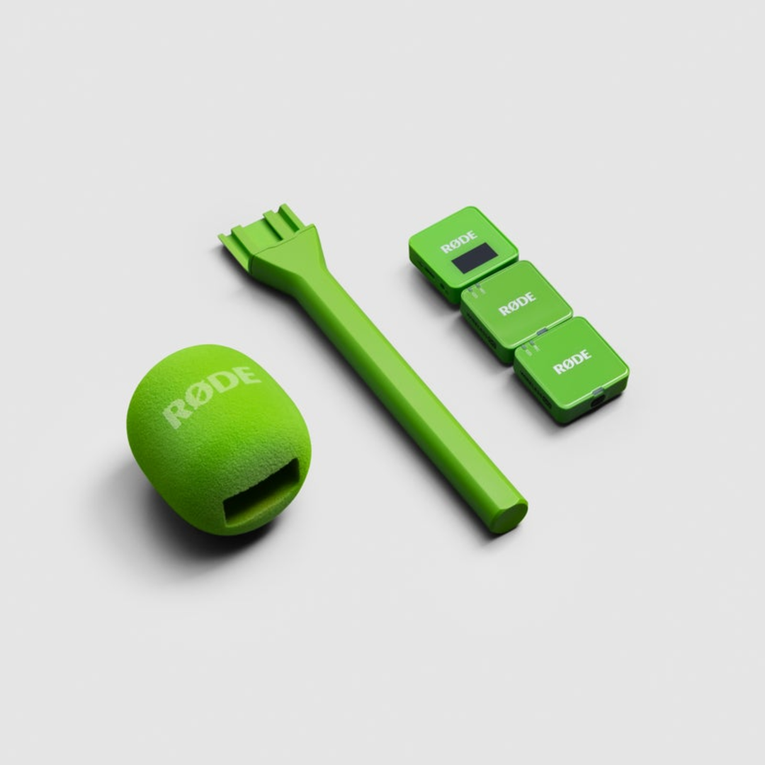 Rode Microphones Interview GO Handheld Adaptor For Wireless GO - Green