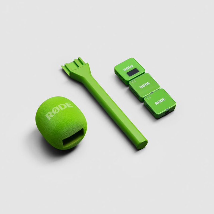 Rode Microphones Interview GO Handheld Adaptor For Wireless GO - Green
