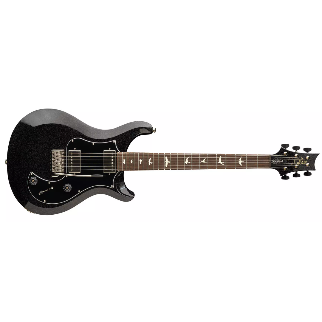 PRS S2 Standard 22 Electric Guitar with Gigbag - Black Rainbow Holoflake