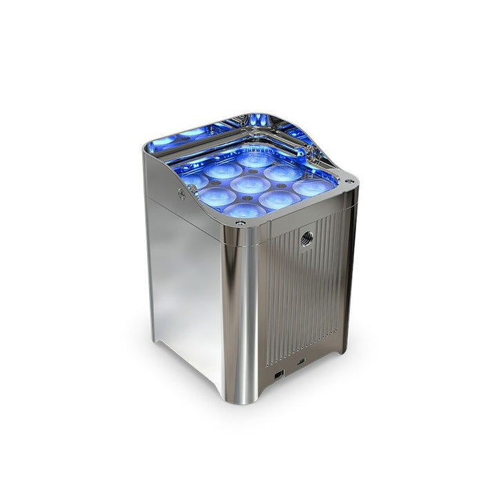 Chauvet Pro WELL-FITXX6 Kit of (6) IP65 Wireless LED Wash Comes in chargeable flight case with RF remote