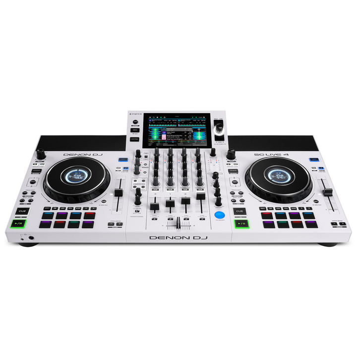 Denon DJ SCLIVE4 WHITE 4 Channel standalone DJ Controller