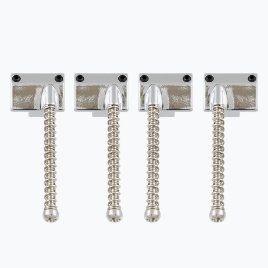 Allparts BP-2070 Saddles for Omega Bass® and Badass Bass Bridge Chrome