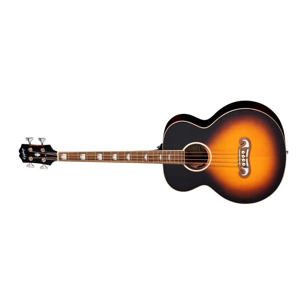 Epiphone El Capitan J-200 Studio Bass, Left-handed - Aged Vintage Sunburst