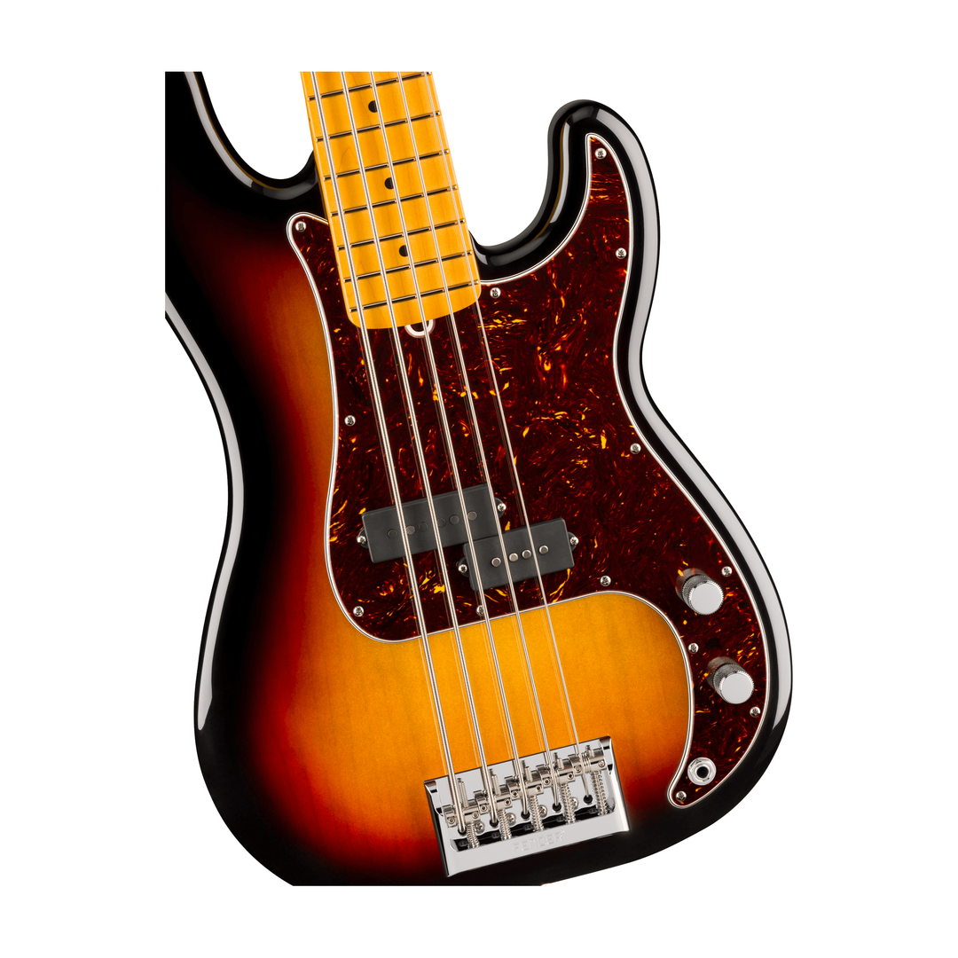Fender American Professional Precision Bass V Maple Fingerboard Electric Bass (3-Color Sunburst)