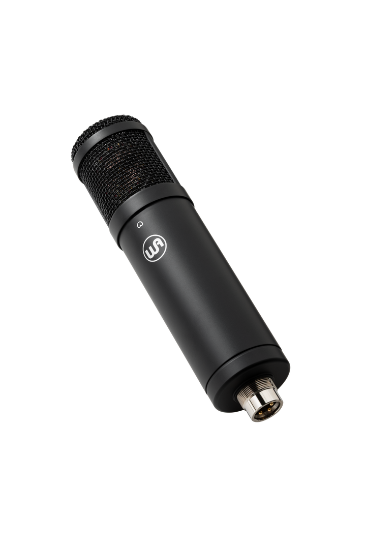 Warm Audio WA47JR-SE-BLK Studio Essential Cardioid 47 style condenser Mic - Black