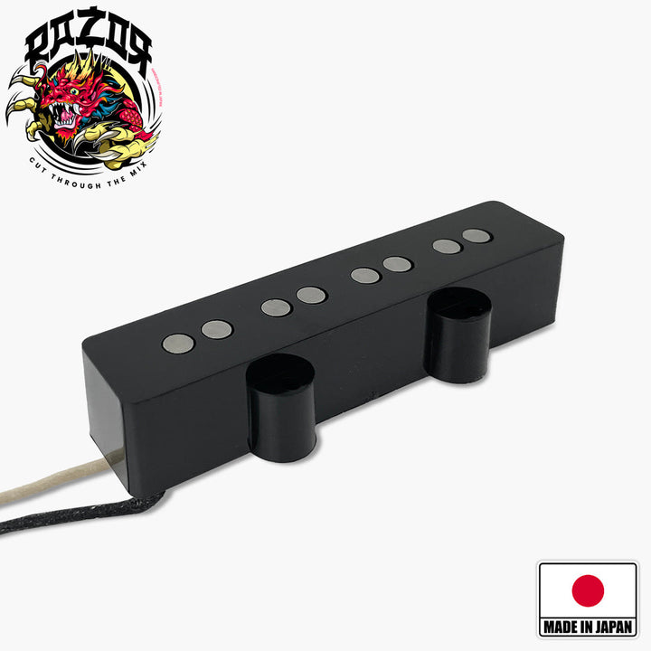 Allparts RZR-10125 Razor® Buraddo mūn Blood Moon Neck Pickup for Jazz Bass® - Black