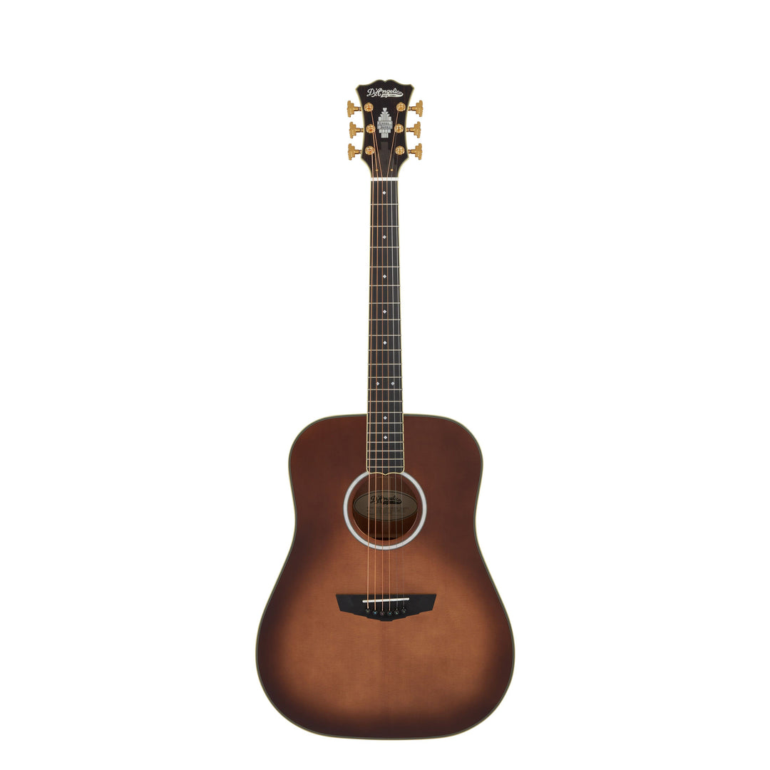 D'Angelico DAED300ATBGP2 Lexington Dreadnought Includes Hard Case - Autumn Burst
