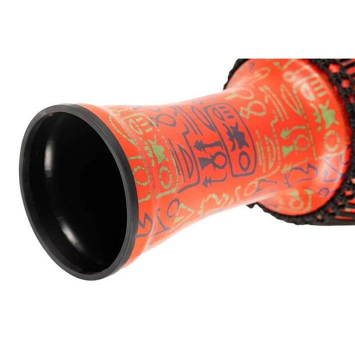 Meinl 14'' Rope Tuned Djembe w/Goat Head - Pharaoh Script