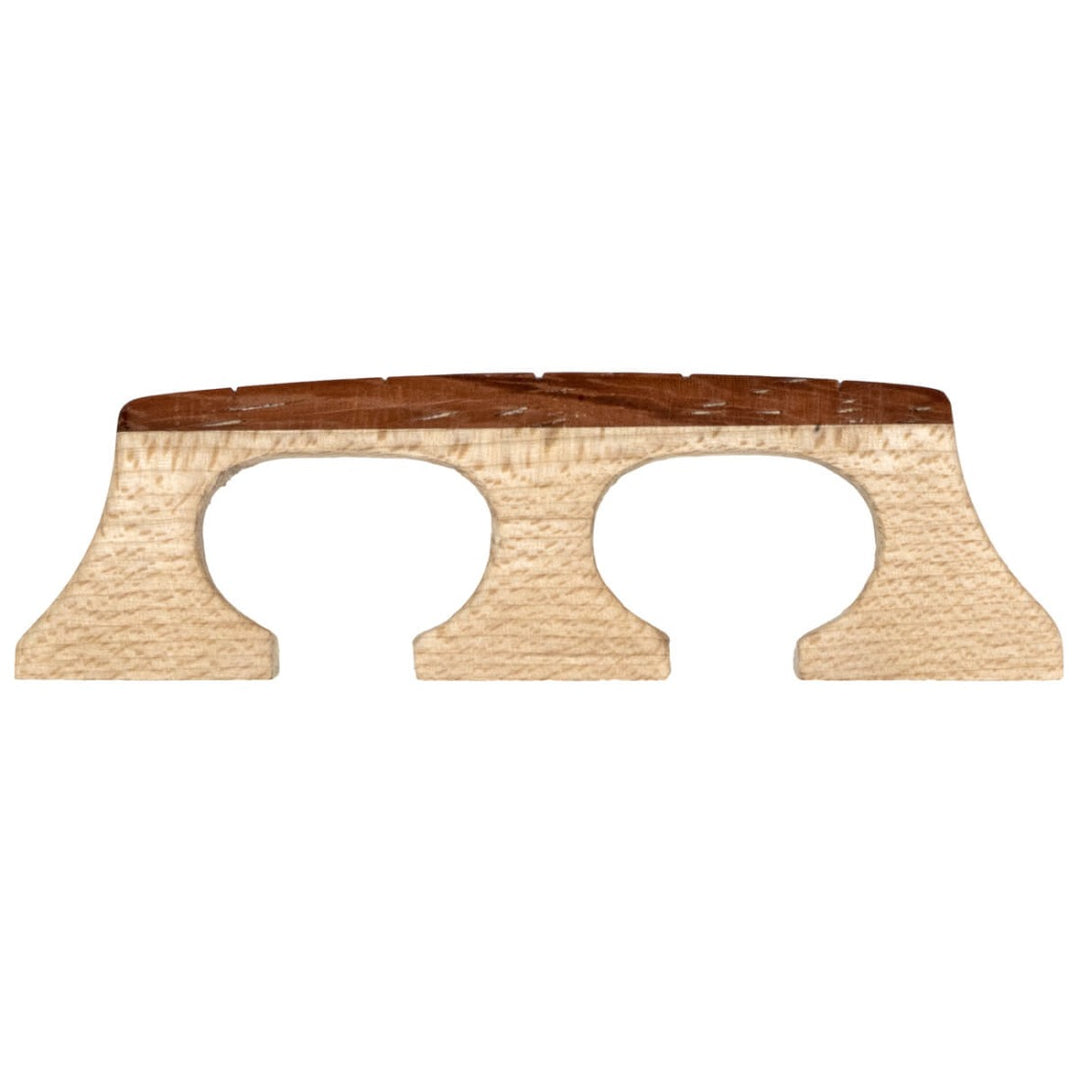Gold Tone's Bela Bridge, Maple with Padauk Cap.