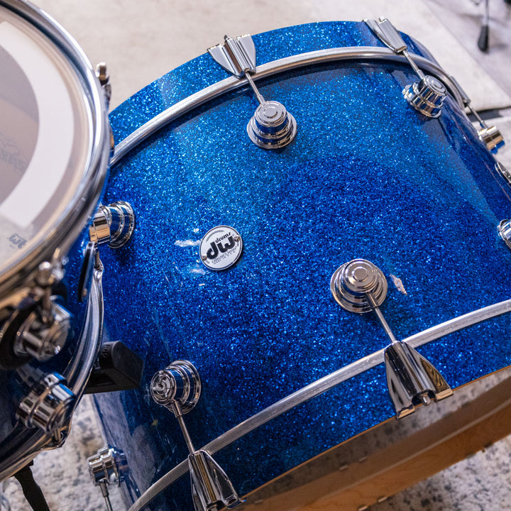 DW Collectors Series DR12161824-KIT Blue Glass Shell Pack 9X12,14x16,16x18,14x24