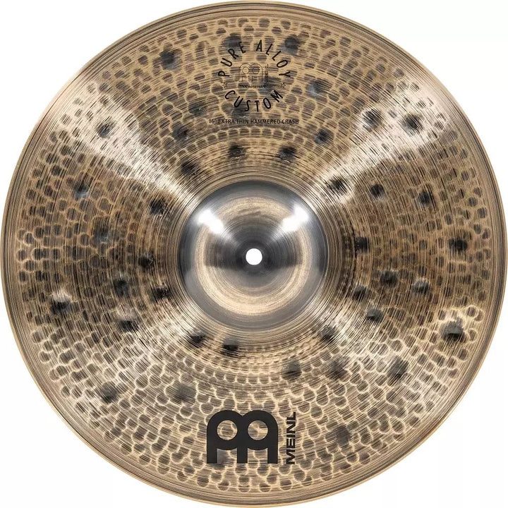 Meinl PAC16ETHC 16" Pure Alloy Custom Extra Thin Hammered Crash