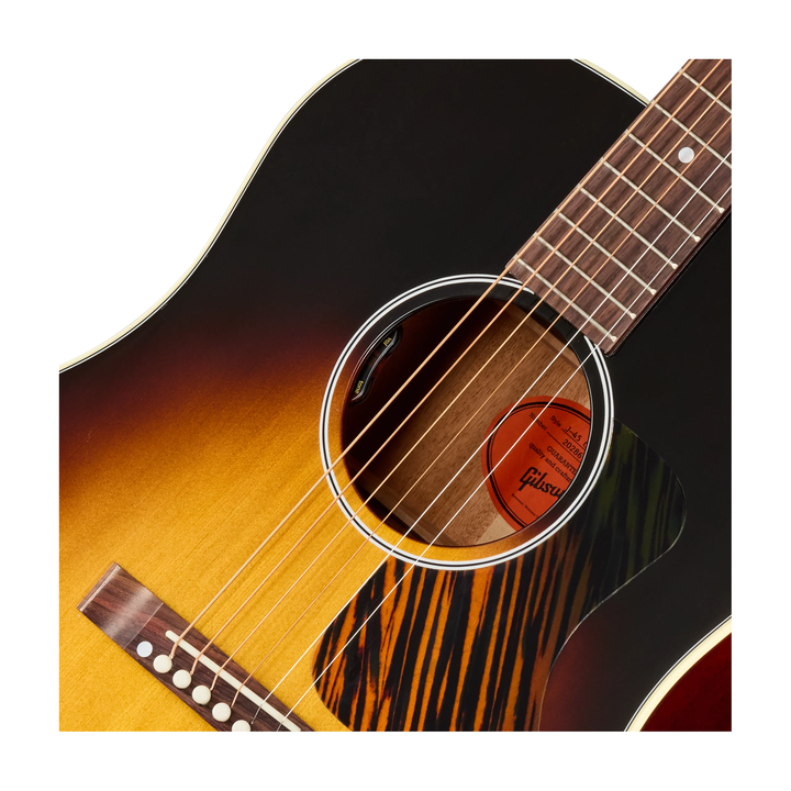 Gibson J-45 Original Acoustic-Electric Guitar w/Hardshell Case (Vintage Sunburst)