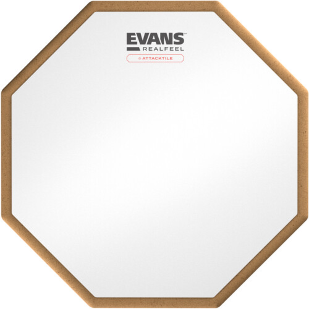 Evans RF10G-AT RealFeel by EVANS Attacktile Mountable Drum Pad, 10"