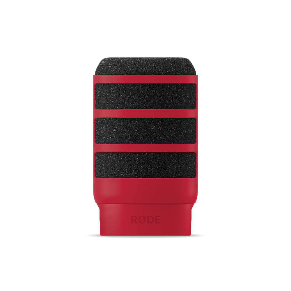 Rode WS14 (Red ) Red Pop filter for PodMic or PodMic USB  - Red