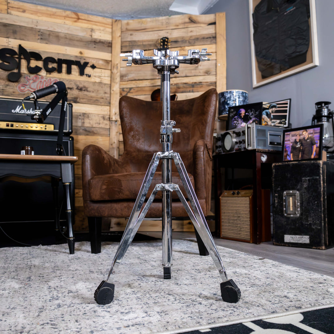 Gibraltar Used 9713-PM Heavy Duty Double Tom Stand Triple Platform