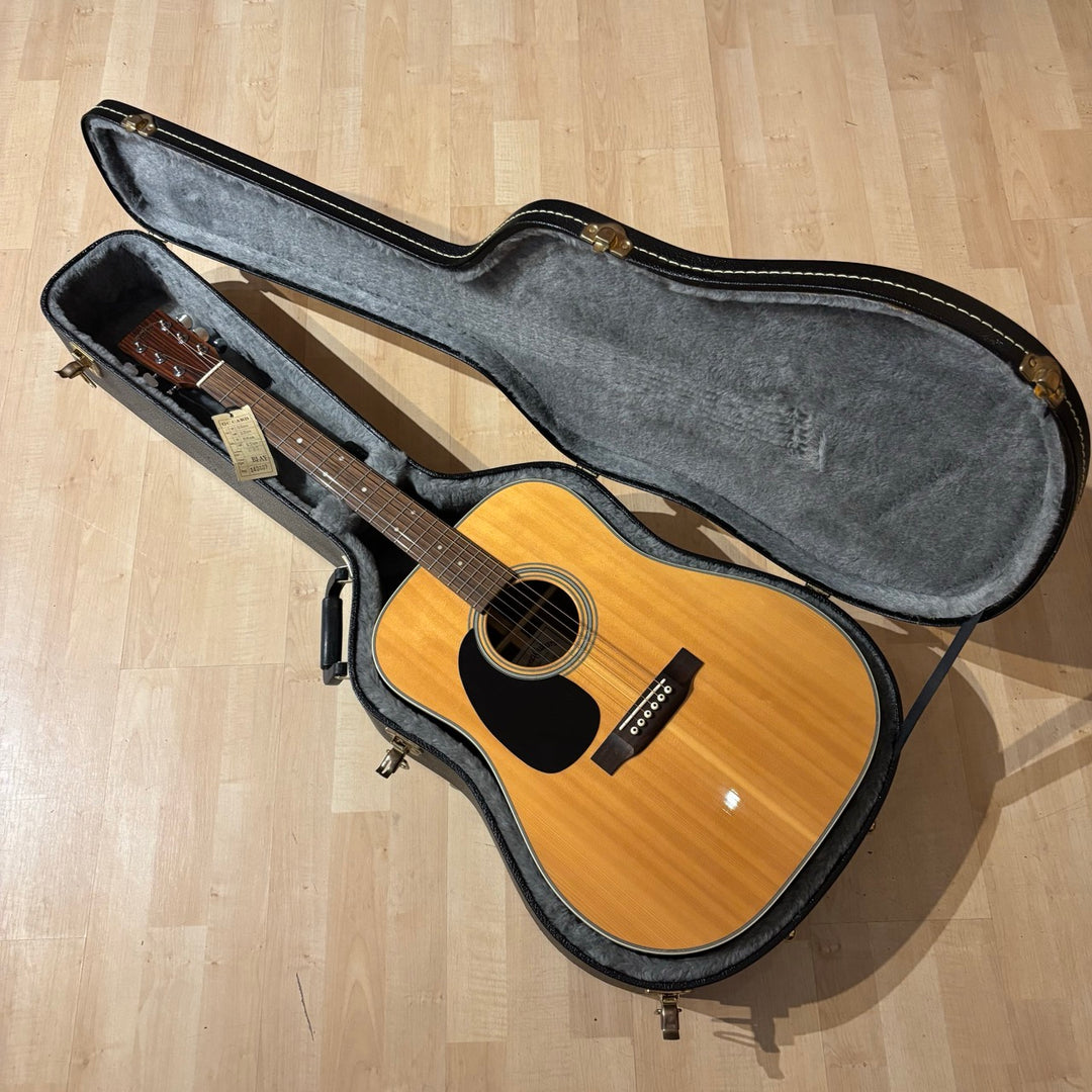Sigma - D28L Left Handed w/ Hard Shell Case (Natural  Spruce & Rosewood - MINT - 2014) - USED