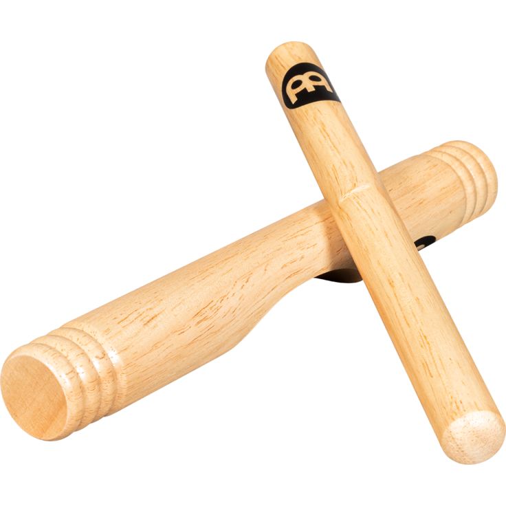 Meinl Percussion Wood Claves African Solid Hardwood
