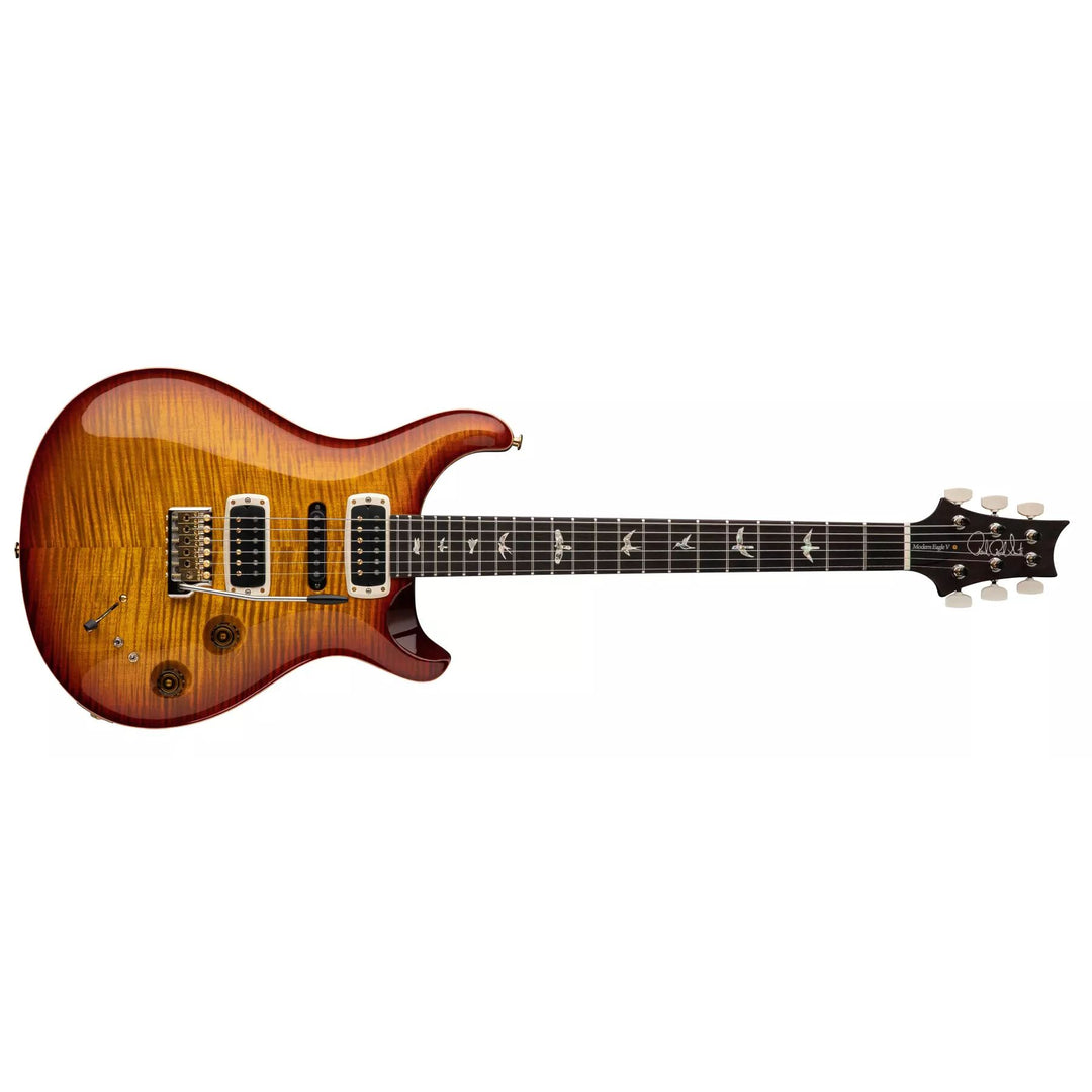 PRS Modern Eagle V Electric Guitar (Dark Cherry Sunburst)