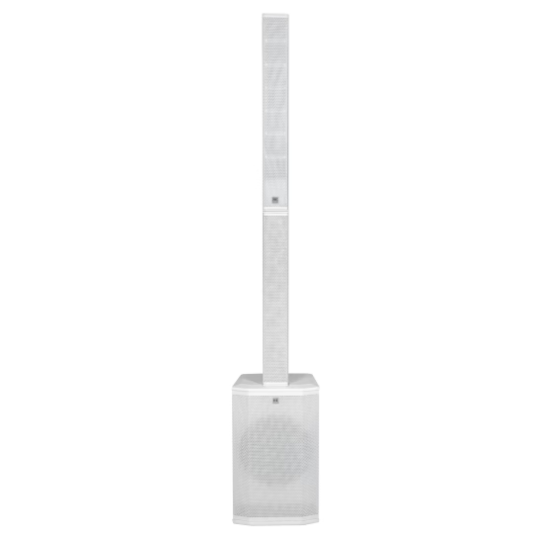 HK Audio HK-POLAR-12-MKII-WHT 2000W Active Column Loudspeaker System (White)