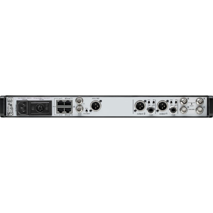 Shure AD4D-DC-A Axient Digital Two-Channel Wireless Receiver with DC Power Module 470 to 636 MHz