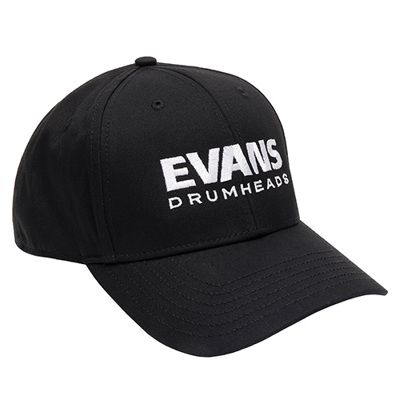 D'Addario ACE231110 EvansHat Logo - Black
