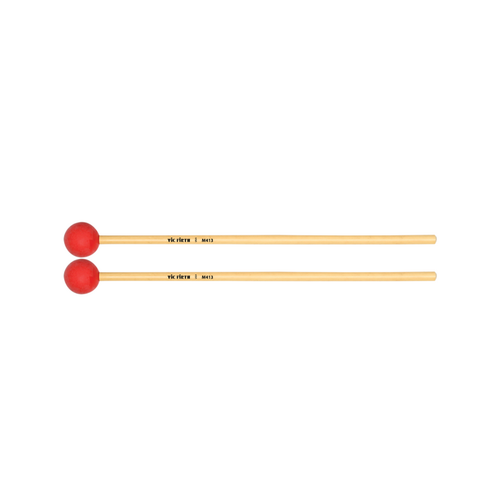 Vic Firth M413 Articulate Series Keyboard Mallet - Medium Hard Synthetic, Round