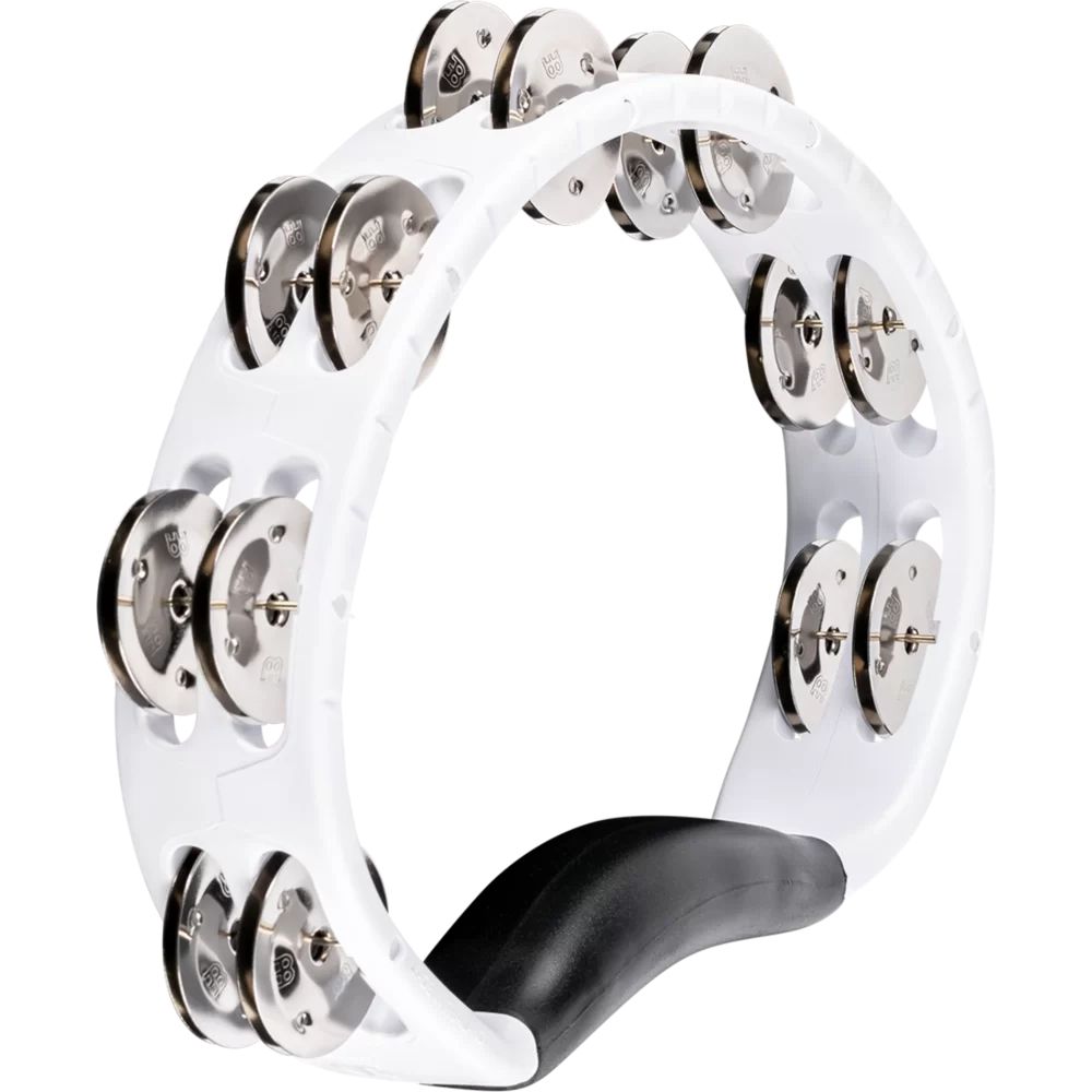 Meinl Headliner Hand Held ABS Tambourine - White