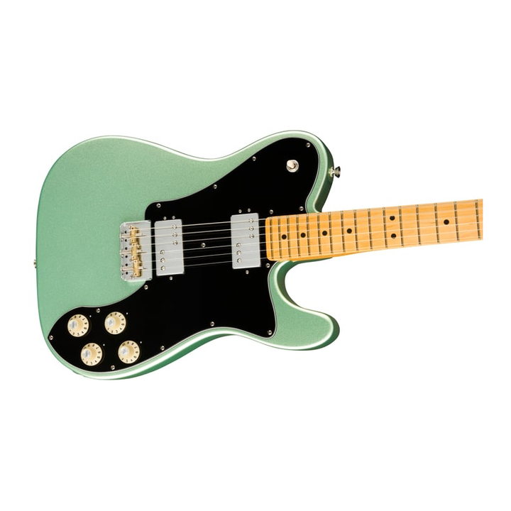 Fender American Professional II Telecaster Deluxe Maple Fingerboard (Mystic Surf Green) Electric Guitar