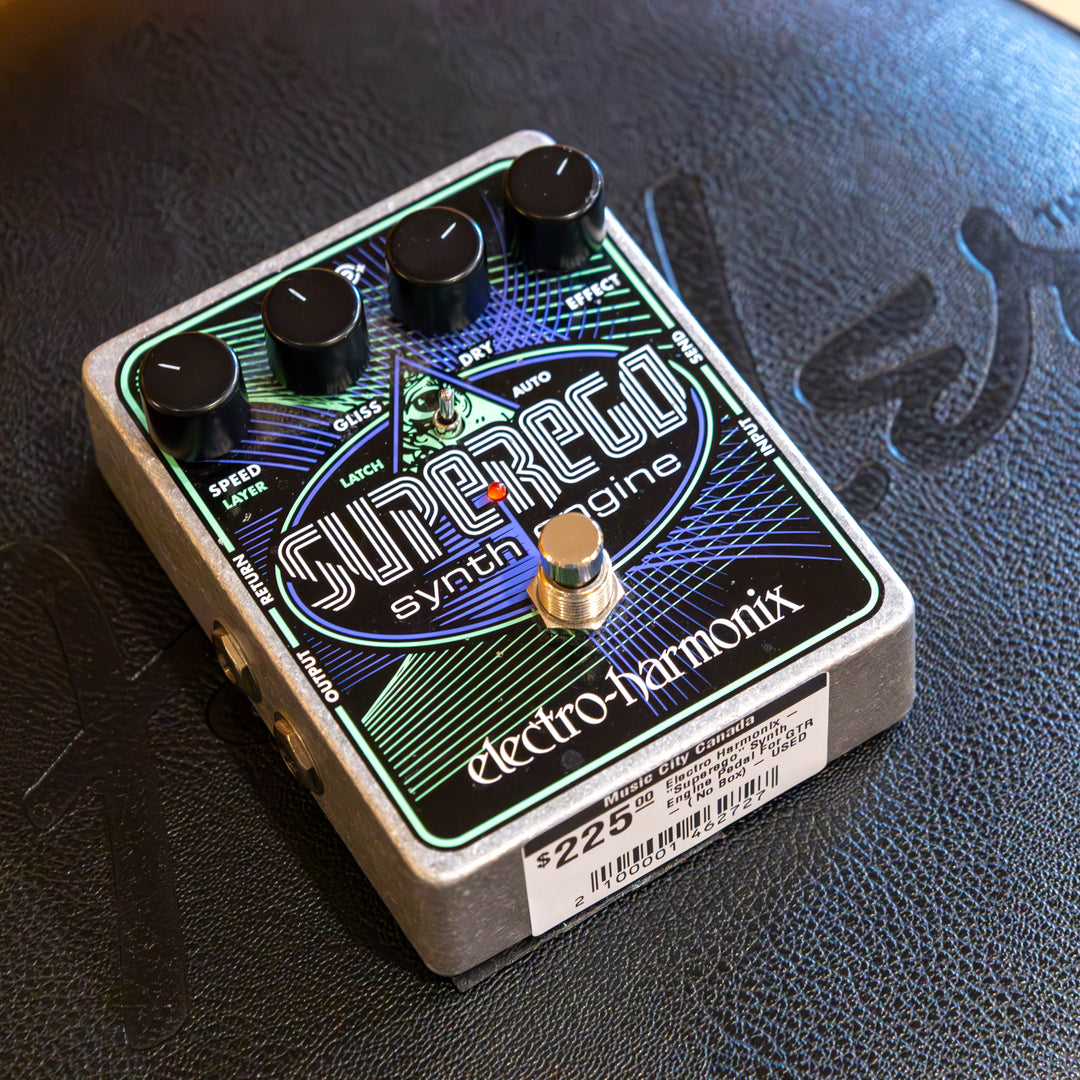 Electro Harmonix - Superego  Synth Engine Pedal For GTR - ( No Box) - USED