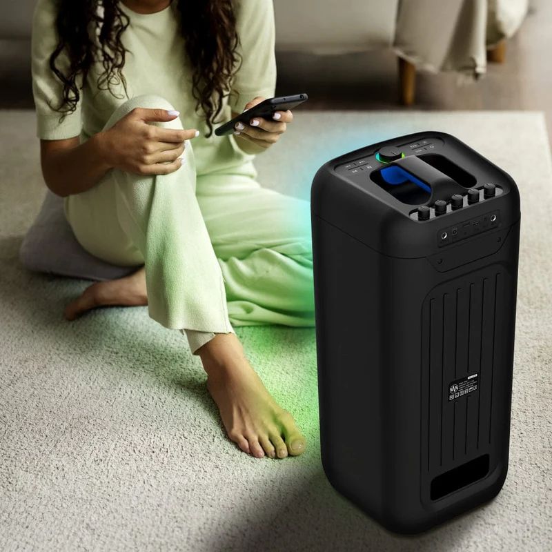 Gemini GGO-2650L Bluetooth Party Speaker with LED Lighting