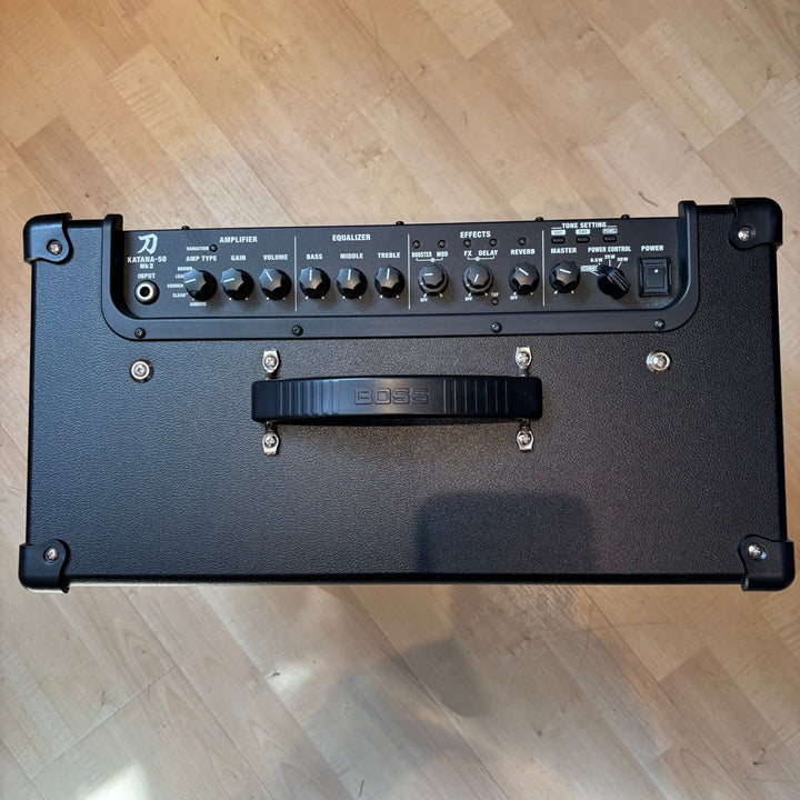 Boss - Katana 50 MKII 112- 50 Watt Combo w/ Boss FS-6 Footswitch (In Box)  2022 - USED