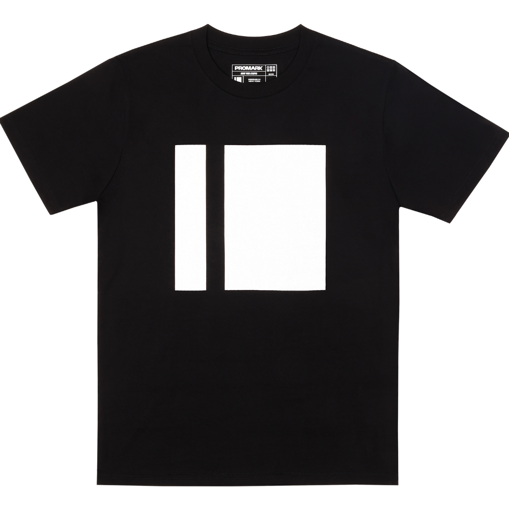 D'Addario ATP231512 Promark Tshirt STRIPE - Black,  MD