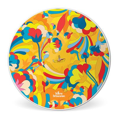 Evans INK20YELSUB-1 20" Inked Yel Submarine - Yel