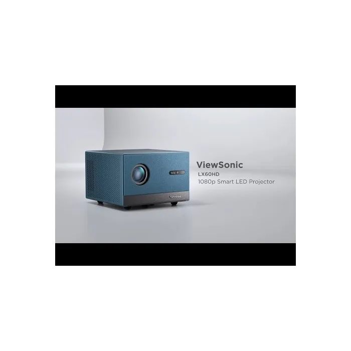 Viewsonic LX60HD Smart LED Projector  1080p Full HD, Built-In Google TV