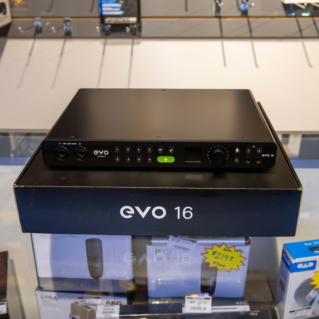 Audient EVO 16 Portable Audio Interface (Demo)