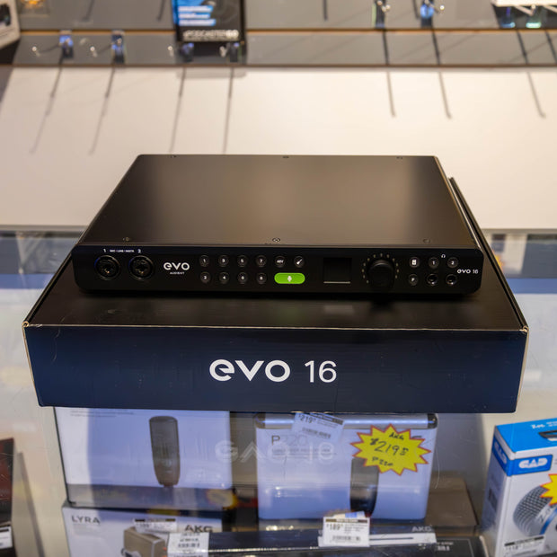 Audient EVO 16 Portable Audio Interface (Demo)