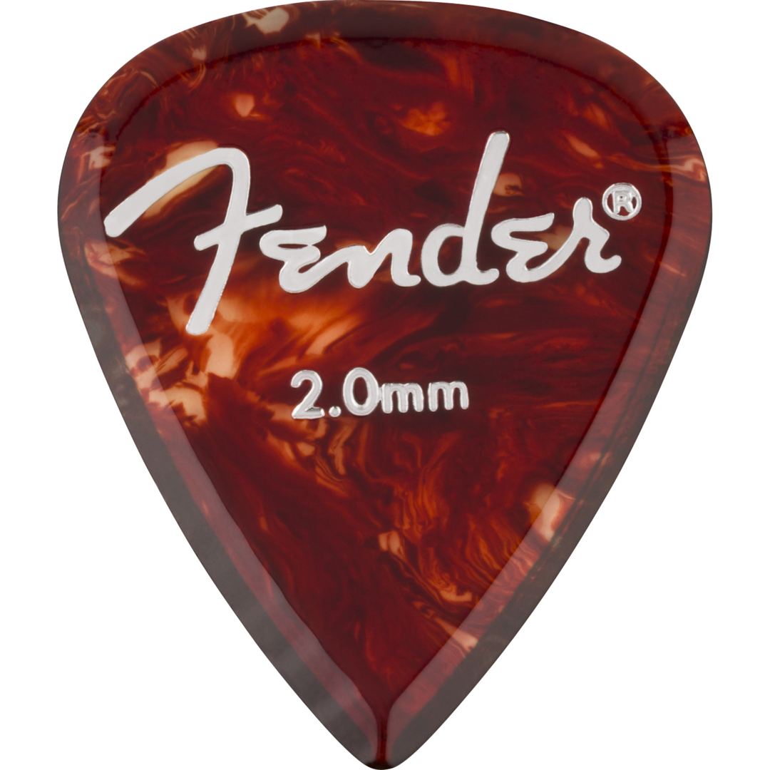 Fender Aero Acrylic Picks -  6-count -  2.0mm