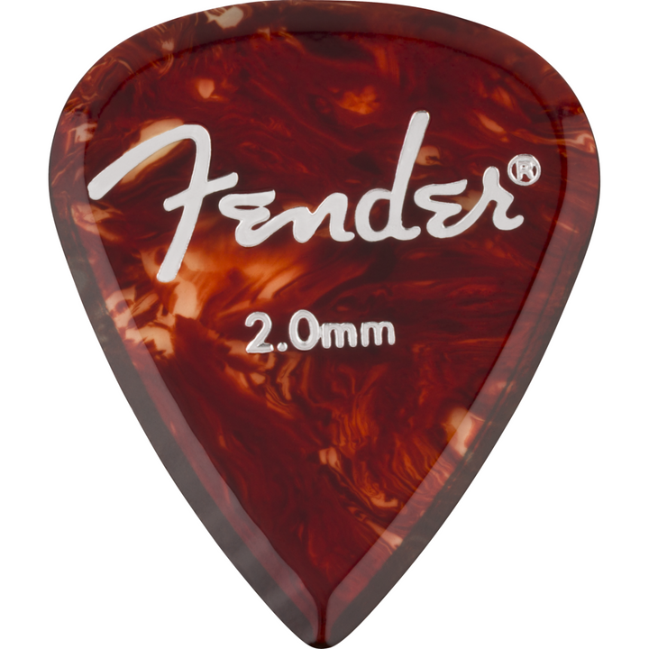 Fender Aero Acrylic Picks -  6-count -  2.0mm
