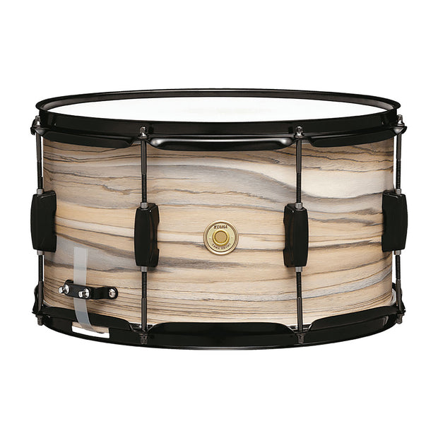Tama Woodworks Popular 14"x8" Snare - Natural Zebrawood Wrap
