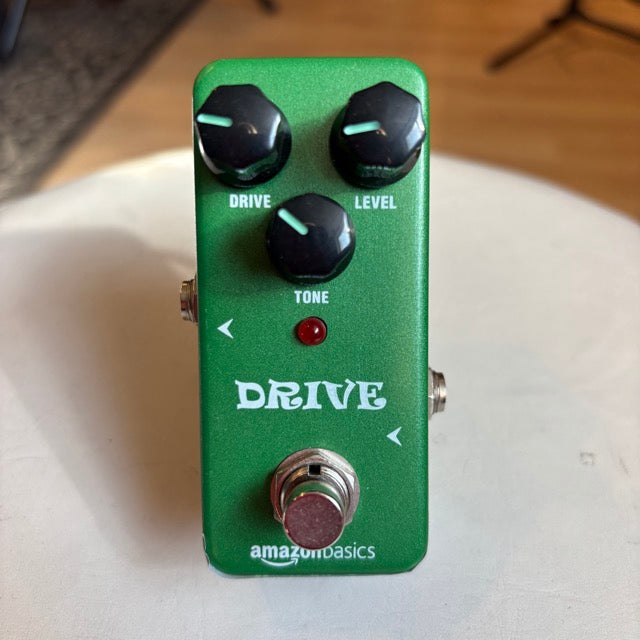 Amazon Basics - Drive Green TS-808-ish Overdrive Pedal for Guitar or Bass - USED