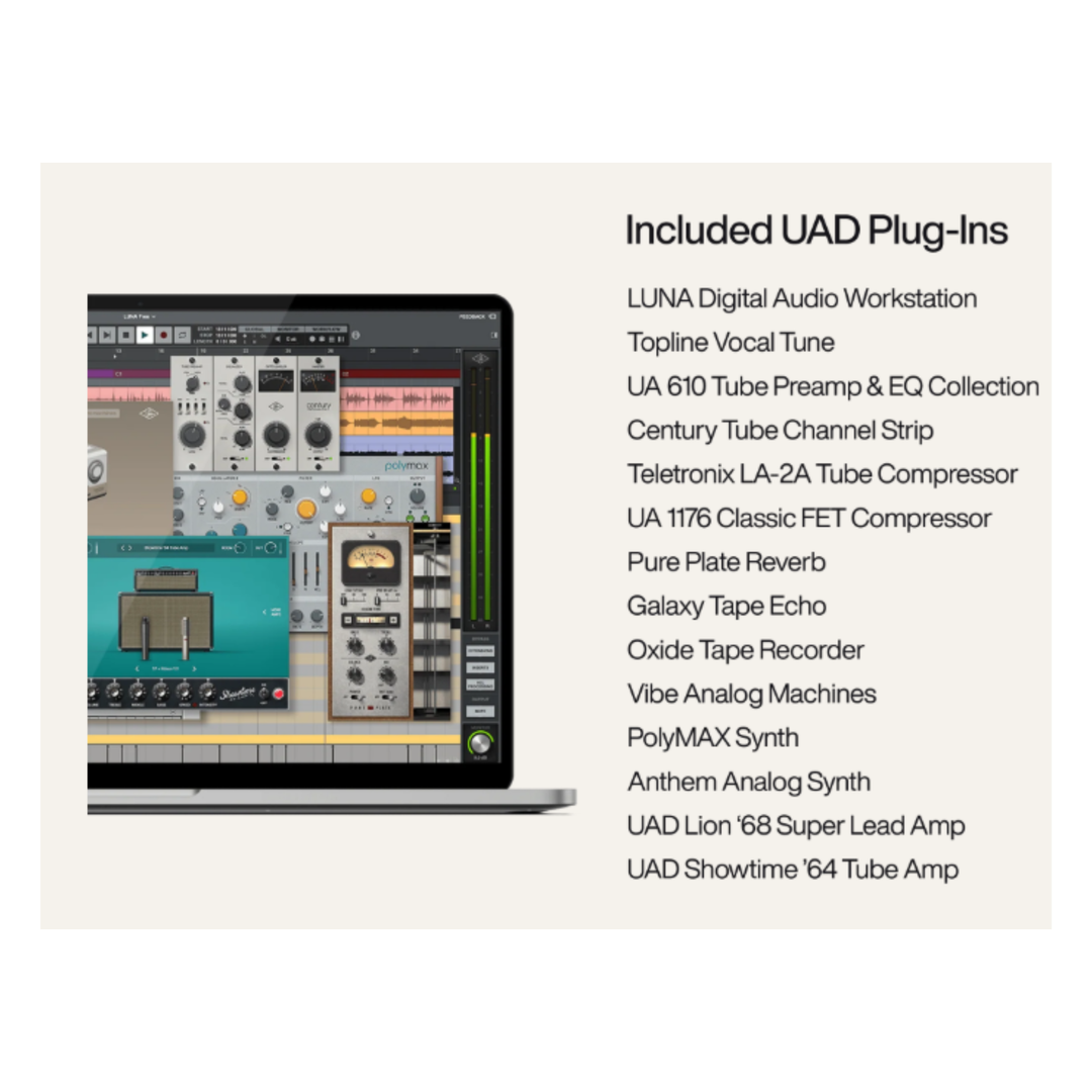 Universal Audio Volt 4P Max 12-in / 6-out USB Audio Interface with Onboard Tone Shaping and Compression