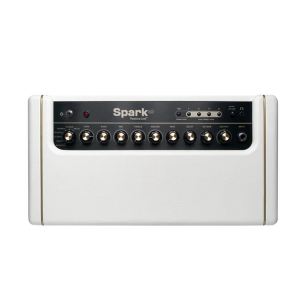 Positive Grid SPARK 40w Guitar Amplifier w/Speakers - Pearl