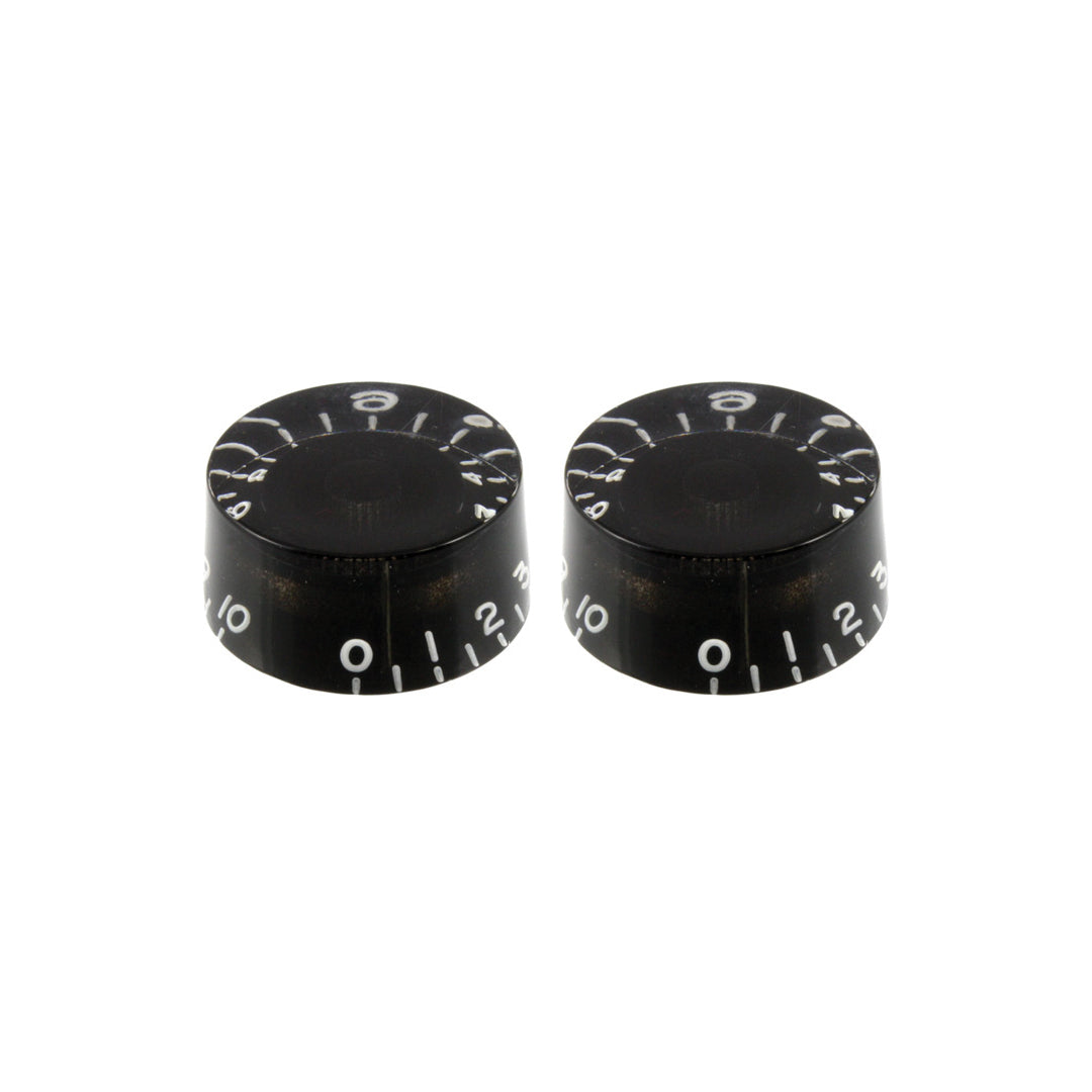 Allparts PK-0130-B23 Black Speed Knobs - Pack of 50