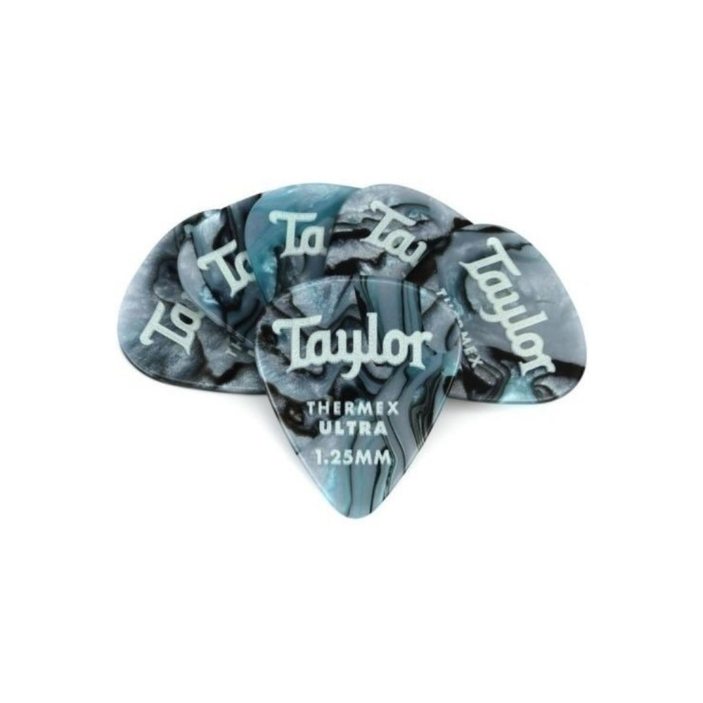 Taylor 80739 Premium Thermex Ultra Picks 351 Abalone 1.25mm - 6-Pack