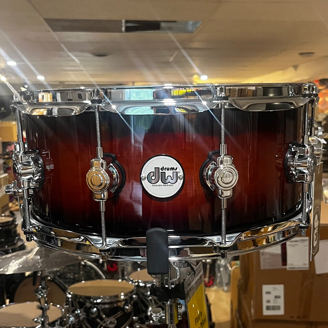 DW- DDLG0614SSTB - DW DESIGN SERIES SNARE DRUM - 6X 14-inch - Tobacco Burst