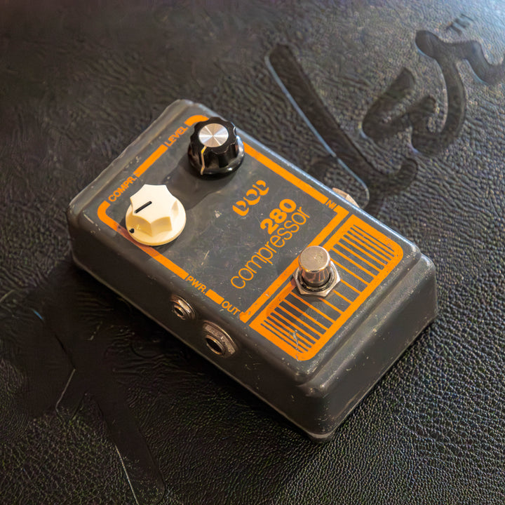 DOD Vintage "280 Compressor" Pedal w/ Original DOD Power Supply - USED