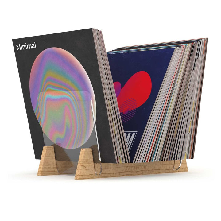 Glorious Record Stand 75 Classy Display and Storage Solution (Holds 75 Records)