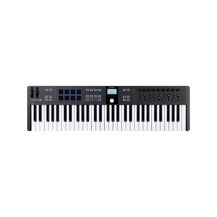Arturia Keylab Essential 61 MK3 Universal MIDI Controller - Black Arturia Keylab Essential 61 MK3 Universal MIDI Controller - Black