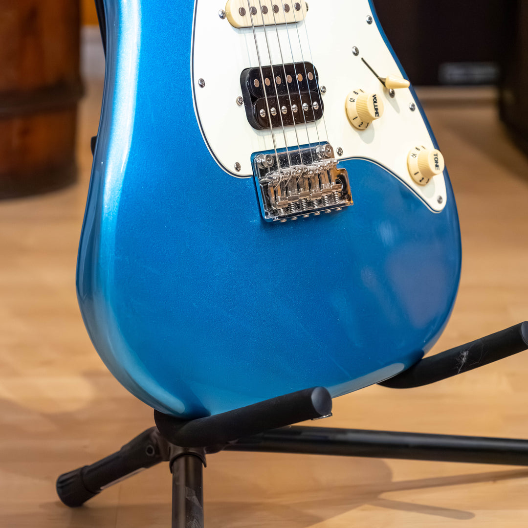 Jet Guitars - "JS-400" Roasted Maple HSS Strat Copy - "Lake Placid Blue" - (No Case Or Bag) - USED